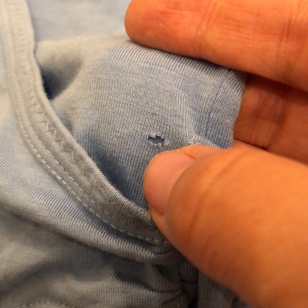🎉HP🎉 Ett Twa Blue Tie Tank - Picture 5 of 5